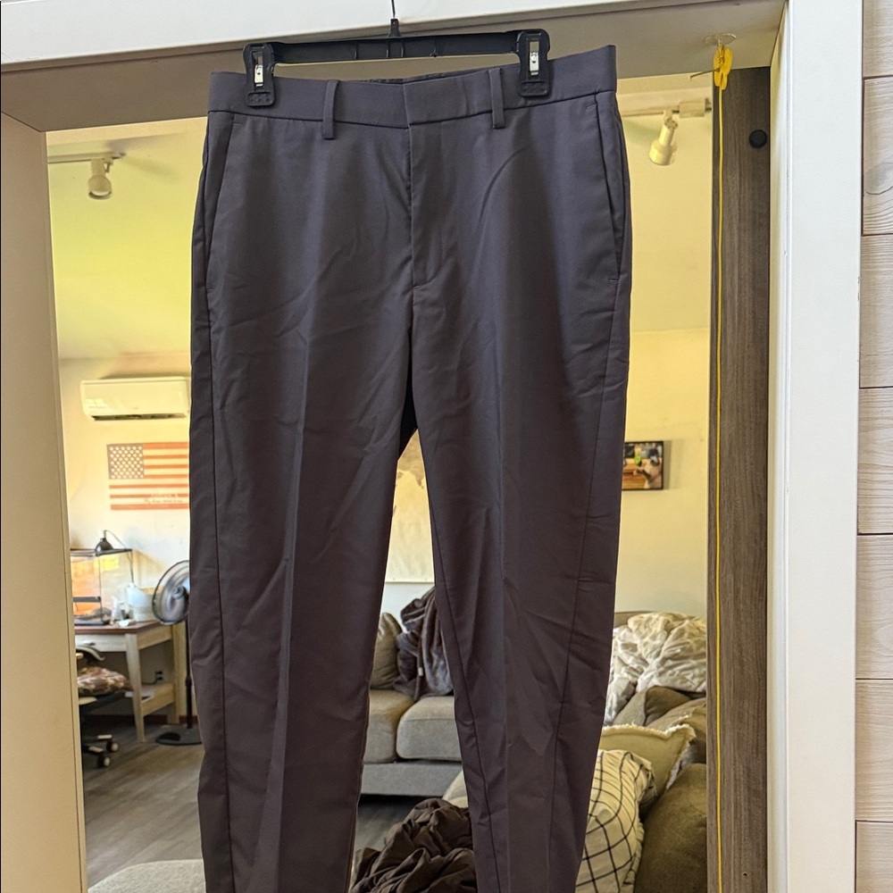Kenneth Cole Gray Dress Pants Modern Fit